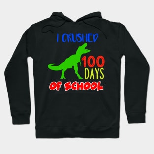 100th Day Of School Dinosaur Hoodie